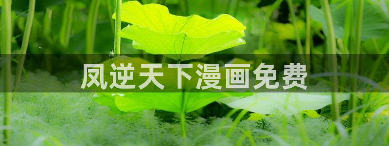 汗汗漫画免费阅读在：凤逆天下漫画免费